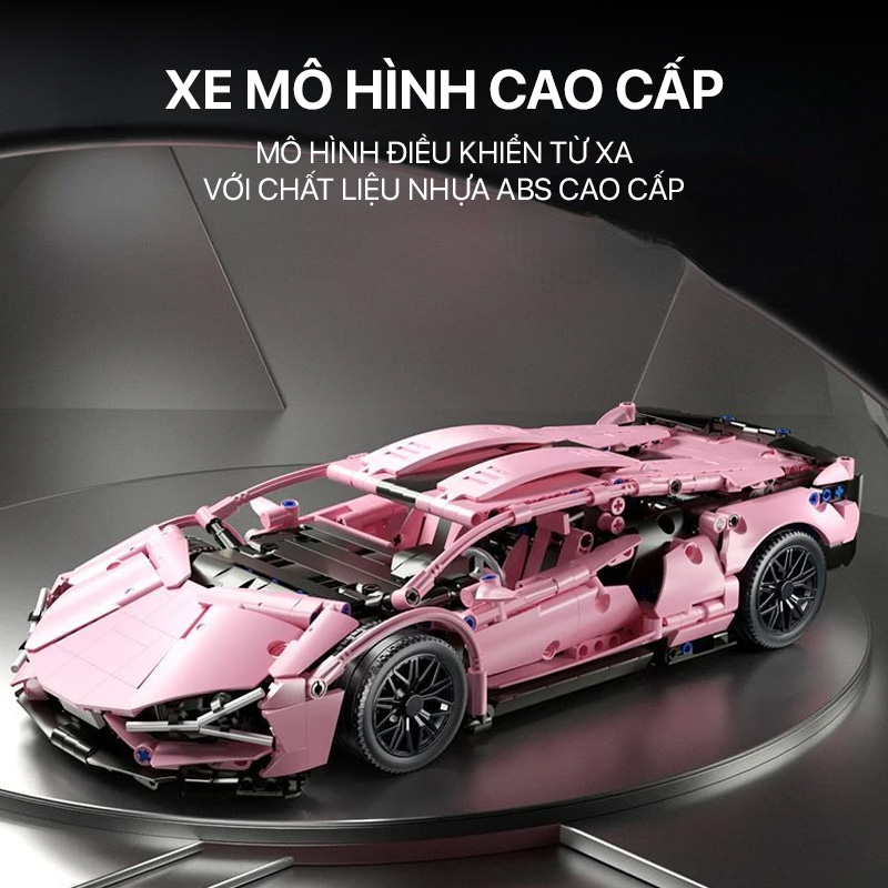 Mô hình lắp ghép - Lanborgini FK937 89108 1 mo hinh lap ghep lanborgini 89108 01